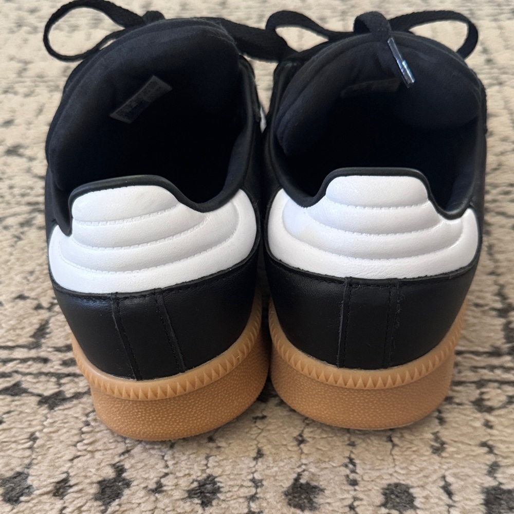 Adidas Samba Black White Gum Sole Sneakers - Picture 2 of 6